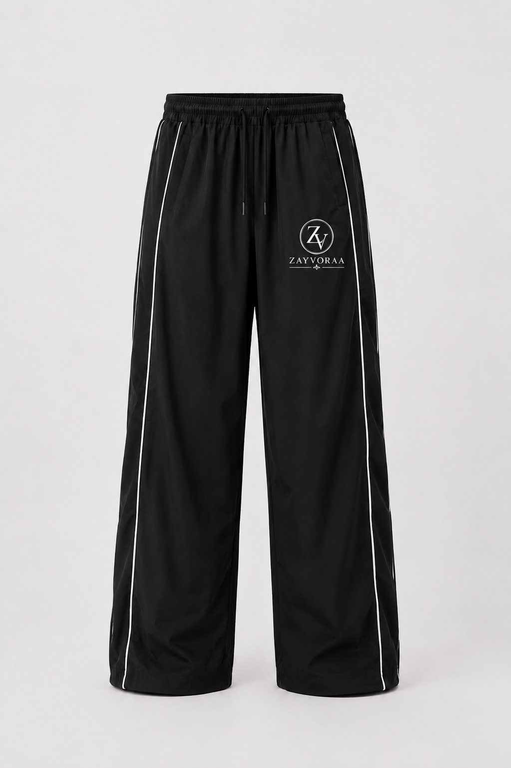 Wide-Leg Essential Track Pant
