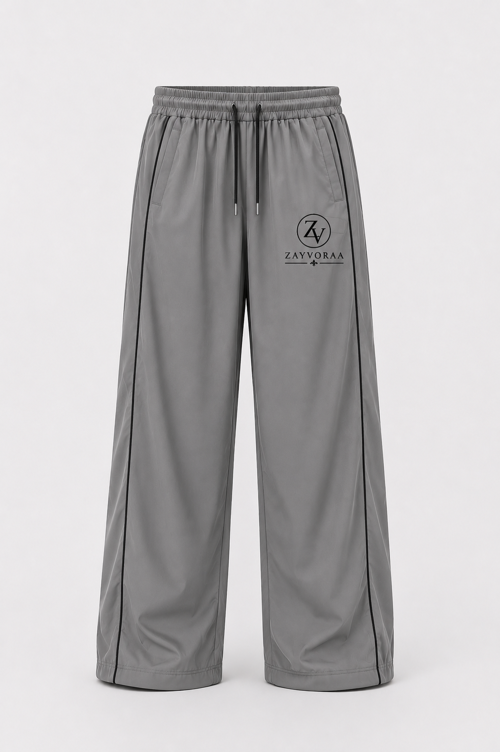 Wide-Leg Essential Track Pant