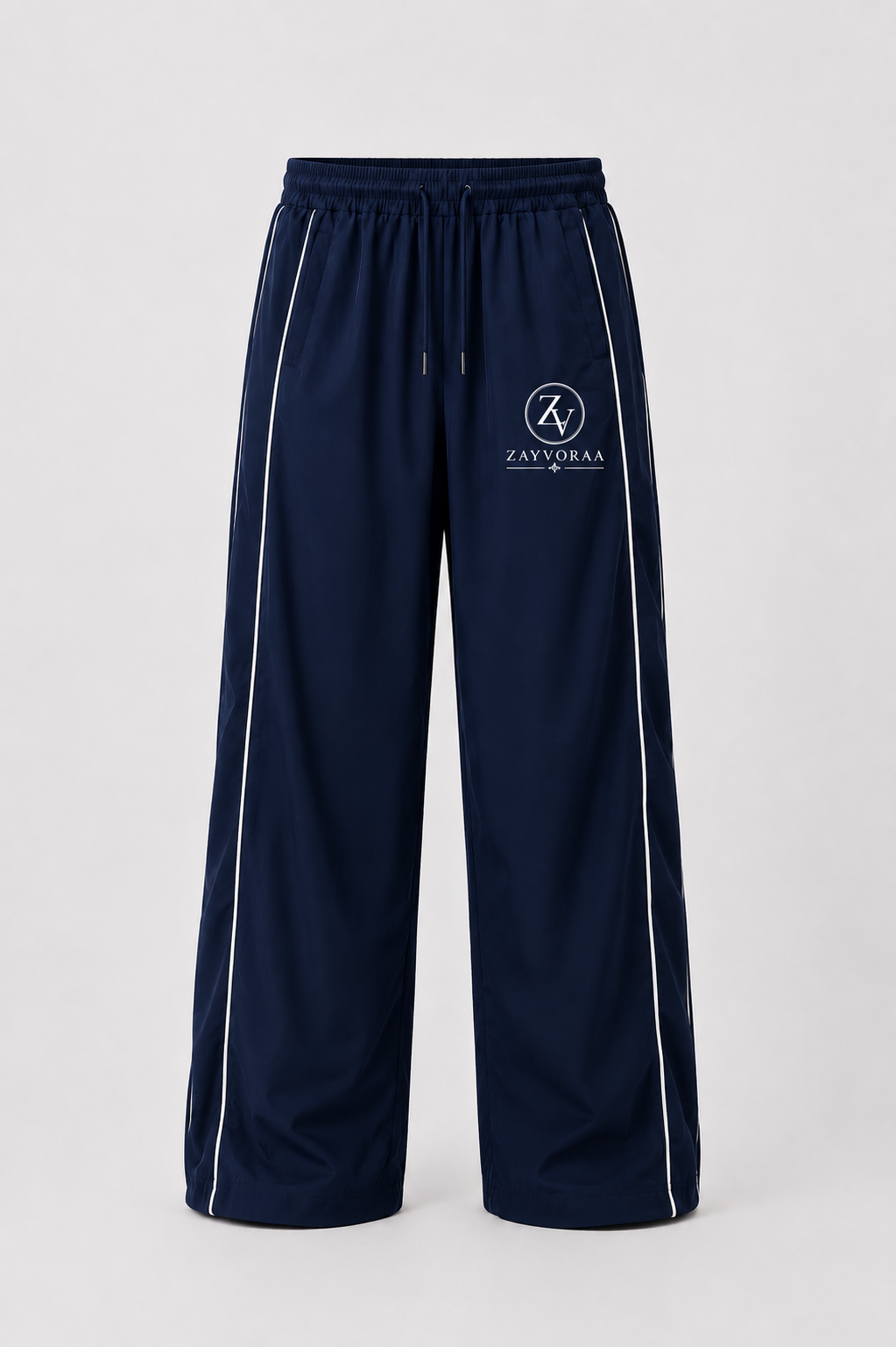 Wide-Leg Essential Track Pant
