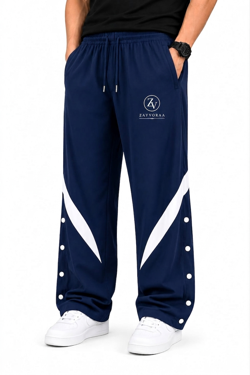 Contrast Panel Track Pant